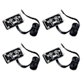 Miniatyrbilde 1 av 4: 4x Ekstern Strømbryter for PC-skrivebord, Strømknapp + Omstartknapp, PC-kabinett Strømforsyning B