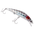 Miniatyrbillede 2 af 5: USB Opladbar LED Rykkende Fiske-Lokkemad Elektrisk Agnsfisk Livagtig Vibrerende Fiske-Lokkemad Trippel Krog E