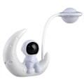 Miniatyrbillede 1 af 5: Tegneserie Astronaut Rummand Beskyttelse Skrivebordslampe-Tegneserie