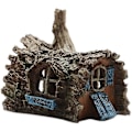 Miniatyrbillede 1 af 4: Akvarium Simuleret Træhus Dekorationer, Harpiks Materiale Dekorationer, Miljøvenlige
