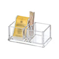 Miniatyrbillede 2 af 5: 2 Gitterklare Akryl Teposeholdere Kaffe Sukkerposebokse Akryl Opbevaringsorganisator Etui 15x8