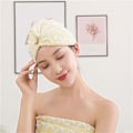 Miniatyrbilde 5 av 5: Håndkle Kvinner Jentes Magiske Mikrofiber Dusjhette Håndkle Badehetter for Kvinner Tørr Hårhette Hurtigtørkende Myk for Dame Turban Hode