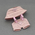 Miniatyrbild 1 av 3: [HH] Högkvalitativa Designer Labubu Kläder med Bucket Hats 2-delat Set Outfit Labubu Kläder 10cm 6