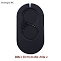 Miniatyrbilde 1 av 5: Ditec Entrematic Zen 2 Zen4 Zen2w Zen4w Gol4 Bixlg4 Bixlp2 Bixls2 Garasjeportfjernkontroll 433mhz Rullende kode
