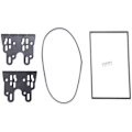 Miniatyrbillede 4 af 5: Dobbelt Din Facia til Space Star Attrage Radio Stereo Panel Dash Montering Installation Trim Kit Fac