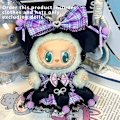 Miniatyrbild 1 av 5: [HH] Labubu Kläder Universal Sittande Stående Plyschdocka Designkläder Tillbehör Blind Box Labubu Kläder style 3
