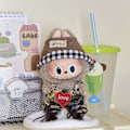 Miniatyrbild 3 av 3: [HH] 17cm 6.7 tum Labubu Kläder Universal Stående Plyschdocka Designer Diverse Kläder Tillbehör J
