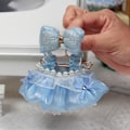 Miniatyrbild 1 av 3: [HH] 17cm 6.7 tum Labubu Kläder Universal Stående Plyschdocka Designer Diverse Kläder Tillbehör N