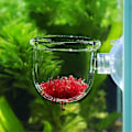 Miniatyrbild 4 av 5: 16 st akvatiska växtkoppar, transparent akryl akvatisk växtkruka med sugkopp, akvariumdekoration 2