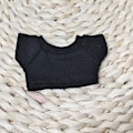 Miniatyrbild 2 av 2: [HH] Dockkläder Labubu Mini Kortärmad 17cm Labubu Kläder T-shirt Labubu Byxor #01 white