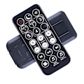 Miniatyrbilde 4 av 5: Bærbar fjernkontroll for lydplanke - Praktisk fjernkontroll i plast - Re69151 for Polk Audios