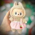 Pikkukuva 1 / 5: [HH] 17cm Labubu Popmarts Vaatteet ja Asusteet Nukke Macaron Paita Setti Täytetty Pehmo Sopii Vain Kangas 17CM 21