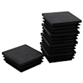 Miniatyrbilde 3 av 4: 45 stk firkantede plastrør innlegg endedeksel deksler, 5 stk 50 X 50x18mm & 40 stk 50 X 50x1
