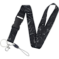 Miniatyrbillede 1 af 2: /HA/Lanyard - Nøglesnor med snor - Nøgleholder Sort