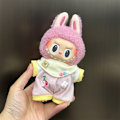 Miniatyrbild 1 av 5: [HH] Endast Kläder 24 Designer 17cm LaBubu Plyschdocka Kläder Anime Söt PVC Figur Docka Overall Kjol Klä upp Kläder 1a 2a 17cm 11