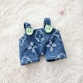 Miniatyrbild 1 av 3: [HH] Endast Babykläder] Första och Andra Generationens Labubu Babykläder Brun rosa Svart Overall Kostym 18