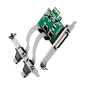 Miniatyrbilde 2 av 5: Utvidelseskort St36 Pcie X1 Ch382l 2s1p Industriell Rs232+ltp1 Skriv Ut Multifunksjonell Praktisk Utvidelse