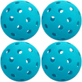 Pikkukuva 1 / 5: Pickleball-pallot, 40 reiän urheilupalloa ulkokäyttöön, USA Pickleball -hyväksytty, 4 ja 12 kappaleen pickleball-pakkaukset