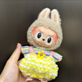 Miniatyrbild 1 av 3: [HH]Labubu Kläder Variation av Stilar Byxor Kjol Hatt Rem Byxor Tillverkare s Hög Kvalitet Macaron Monster POPmart Labubu 7