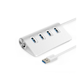 Pikkukuva 5 / 5: Usb 3.0 Hub 4 Porttia 5gbps Nopea Virta-adapteri Usb 2.0 Hub Usb-jakaja Kannettavan Tietokoneen Adapteri Compu