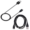Miniatyrbilde 2 av 5: Usb-datakabel for lading og synkronisering, erstatningsladerkabel for Fenix5