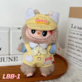 Miniatyrbild 3 av 3: [HH] Labubu Mc Kläder Donald CC Klänning Labubu Kläder Kjolar Kuromi Klänning Docka Labubu Designkläder och Accessoarer 17cm 1