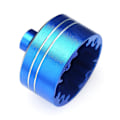 Miniatyrbilde 2 av 5: For Xv-02 Tt02d Tt02 Universal Metal Front, Middle And Rear Universal Differential Case, Blå