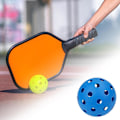 Miniatyrbild 5 av 5: Luminous Pickleball Ball Professionell Kvalitet 40 Hål Tävling Boll Speciellt Utformad för Utomhusbanor Sanktionerad Turneringsspel