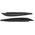 Miniatyrbillede 5 af 5: Bil Forlygte Øjenbryn Øjenlåg Resin Stickers Trim Cover Forlygte Låg Til Mazda 3 Hatchback & Axela 2004-2009