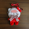 Miniatyrbild 1 av 3: [HH] Kawaii Söta Plyschdocka Kläder Cape Kuromi Melody Cinnamoroll Crossbody Väska Dekoration Labubu Docka Kläder style 2 cat