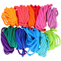 Miniatyrbilde 1 av 5: Loom Gryteklut Sløyfer, 192stk 12 Farger Fargerike Vev Loom Sløyfer Gryteklut Elastisk Vev Sløyfer Håndverk Fleksibel Loom Kit Barn