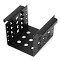 Miniatyrbild 4 av 5: 3x 4-fack 3,5 tum till 2,5 tum hårddisk Caddy intern monteringsadapterfäste aluminiumlegering Mob