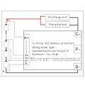 Miniatyrbillede 3 af 5: 14s 52v 35a Beskyttelseskort Li-ion Lipolymer Batteri Bms Pcb-kort Til E-cykel Escooter