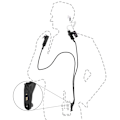 Miniatyrbillede 4 af 5: Ørestykke Akustisk Slange Radio Ørestykke To-vejs Headset Med Mikrofon Apx6000 Apx4000 Apx7000