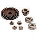 Miniatyrbild 3 av 5: 2x för A949 A959 - Uppgradering av metalldifferentialväxel för 1/18 A949 A959 A969 A979 K929 A959-b A969-b R