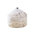 Miniatyrbilde 1 av 5: 2 stk Mesh Vaskeriposer for Sokker, Maskinvaskbar Snøring Design Reise Mesh Vaskeri Vask Sekker Hvite Snøring Klær Sekker