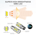 Pikkukuva 3 / 5: 8x Super Bright Led 1157 Led-polttimo P21/5w Bay15d Led-polttimot 33smd 5730 -piirisarjoilla