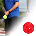 Miniatyrbild 2 av 5: Luminous Pickleball Ball, 40 Hål Hållbar Speciellt Designad Standard, Träning 74mm Pickle Ball Vuxen för Inomhus Utomhus Turneringsspel