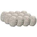 Miniatyrbillede 1 af 5: 12 stk. vaskbare moppeklud erstatning til Hobot 168/ 188 vinduesvask robot mikrofiber moppepuder genanvendelige tilbehør