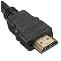 Miniatyrbillede 4 af 4: Sort 1,5 m Hdmi-han til 3 Rca-lyd Av-kabeladapter til Hdtv 1080p