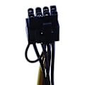 Pikkukuva 2 / 5: 10 kpl Uusi 15-pin SATA -uros 8-pin (6+2) Pci-e -virtalähdekotelo 20 cm SATA -kaapeli 15-pin - 8-pin -kaapeli 18