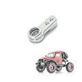 Pikkukuva 2 / 5: Metal Servo Arm Servo Horn Fms Fcx24 1/24 Rc Crawler Auto Päivitys Osia Vara Osia,hopea