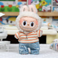 Miniatyrbild 1 av 3: [HH] 17cm 6.7 tum Labubu Kläder Universal Stående Plyschdocka Designer Diverse Kläder Tillbehör 5
