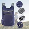 Miniatyrbilde 5 av 5: Ultra lett sammenleggbar ryggsekk, liten vanntett ryggsekk sammenleggbar reisedagsekk for utendørs sport reiser fotturer fotturer camping sykling