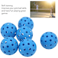 Miniatyrbillede 2 af 5: Pickleball bolde, hule trænings pickleball bolde maksimal springekraft sømsvejsningsteknologi 40 huller blå til sport