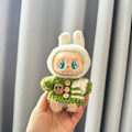 Miniatyrbild 1 av 3: [HH] 17cm 6.7 tum Labubu Kläder Universal Stående Plyschdocka Designer Diverse Kläder Tillbehör 30