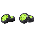 Pikkukuva 5 / 5: 4kpl 85mm Rengas Pyörä Rengas 144001 144010 124007 124017 1/10 1/12 1/14 Rc Auto Maastoauto, C