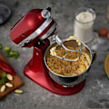 Miniatyrbillede 3 af 5: Rustfrit fladt piskeredskab til 4,5-5 kvart standmixer med vippehoved, opvaskemaskine S