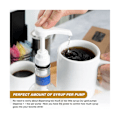 Miniatyrbillede 5 af 5: 10 stk. Kaffemælk Te Dispenser Sirup Pumpe Flydende Dispenser Til Sirup Dispenser Pumpe, Sort