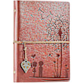 Miniatyrbillede 1 af 5: A5 Læder Notebook Rejse Journal Notebook Vintage Dagbog Genopfyldelig 100 Gave